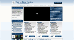 Desktop Screenshot of justintimedesign.com